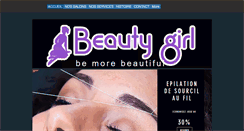 Desktop Screenshot of beautygirl.fr
